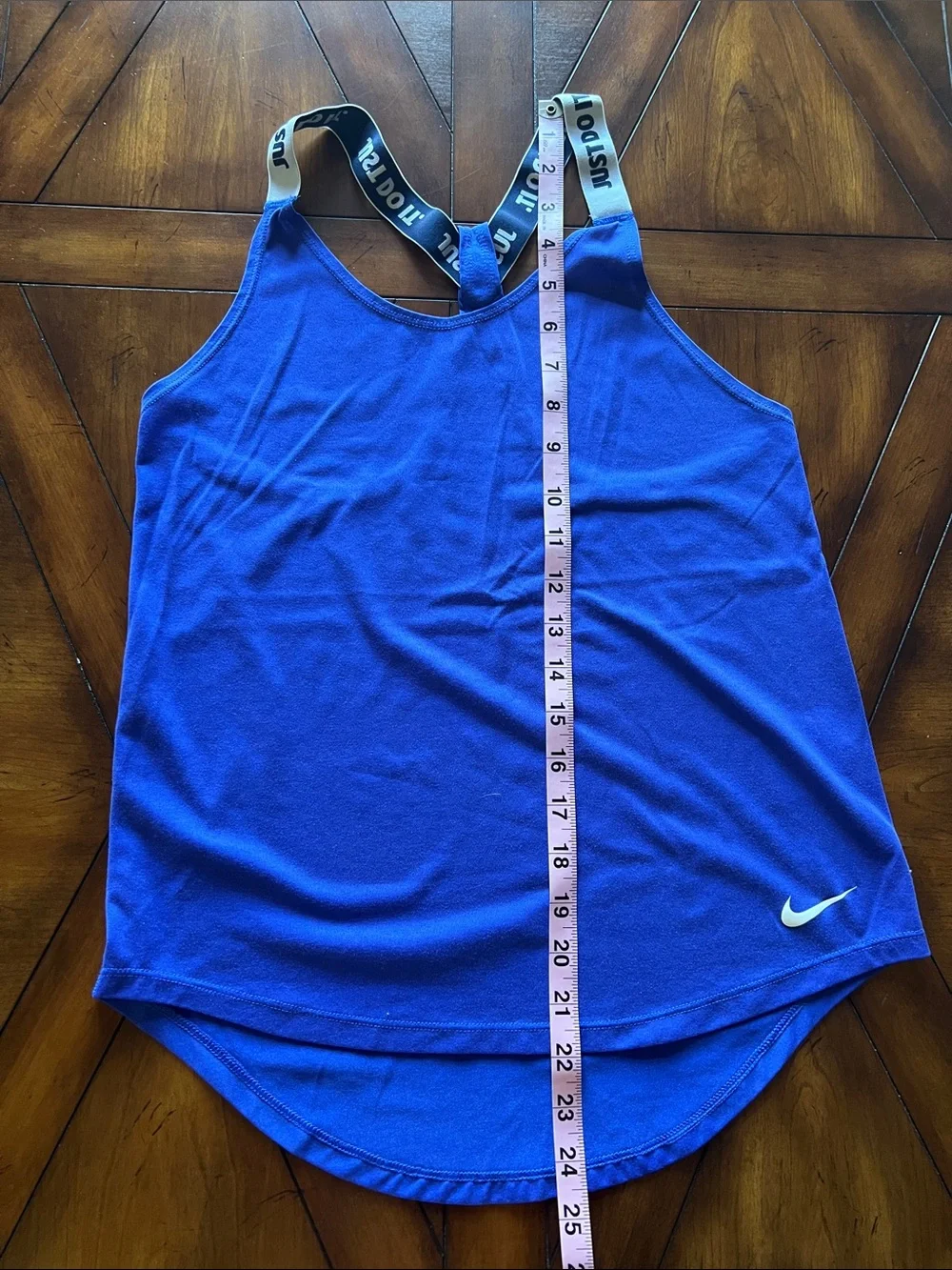 Nike Women’s Royal Blue Athletic Tank with Branded Straps